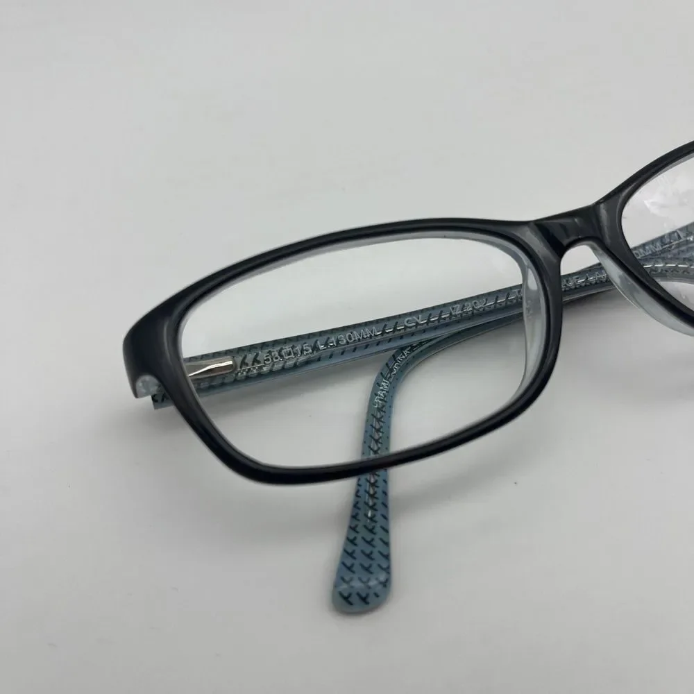 Izod L.130MM IZ 202 Tort Blue Lam 53-15 Eye Glasses Brown/Blue Frame M